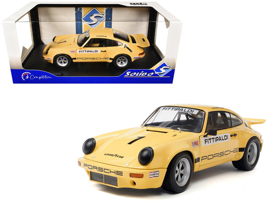 Porsche 911 IROC #1 Emerson Fittipaldi "International Race of Champions" (1974) "Competition" Series 1/18 T&y Diecast Model Car by Solido