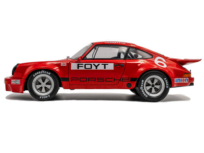 Porsche 911 IROC #6 A.J. Foyt "International Race of Champions" (1974) 1/18 Diecast Model Car by Solido