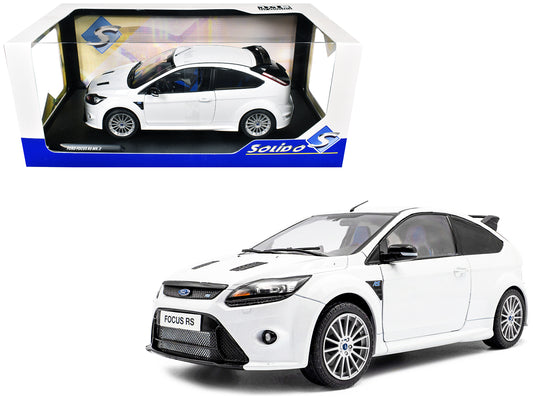 2009 Ford Focus RS MK2 Frozen White 1/18 T&y Diecast Model Car by Solido