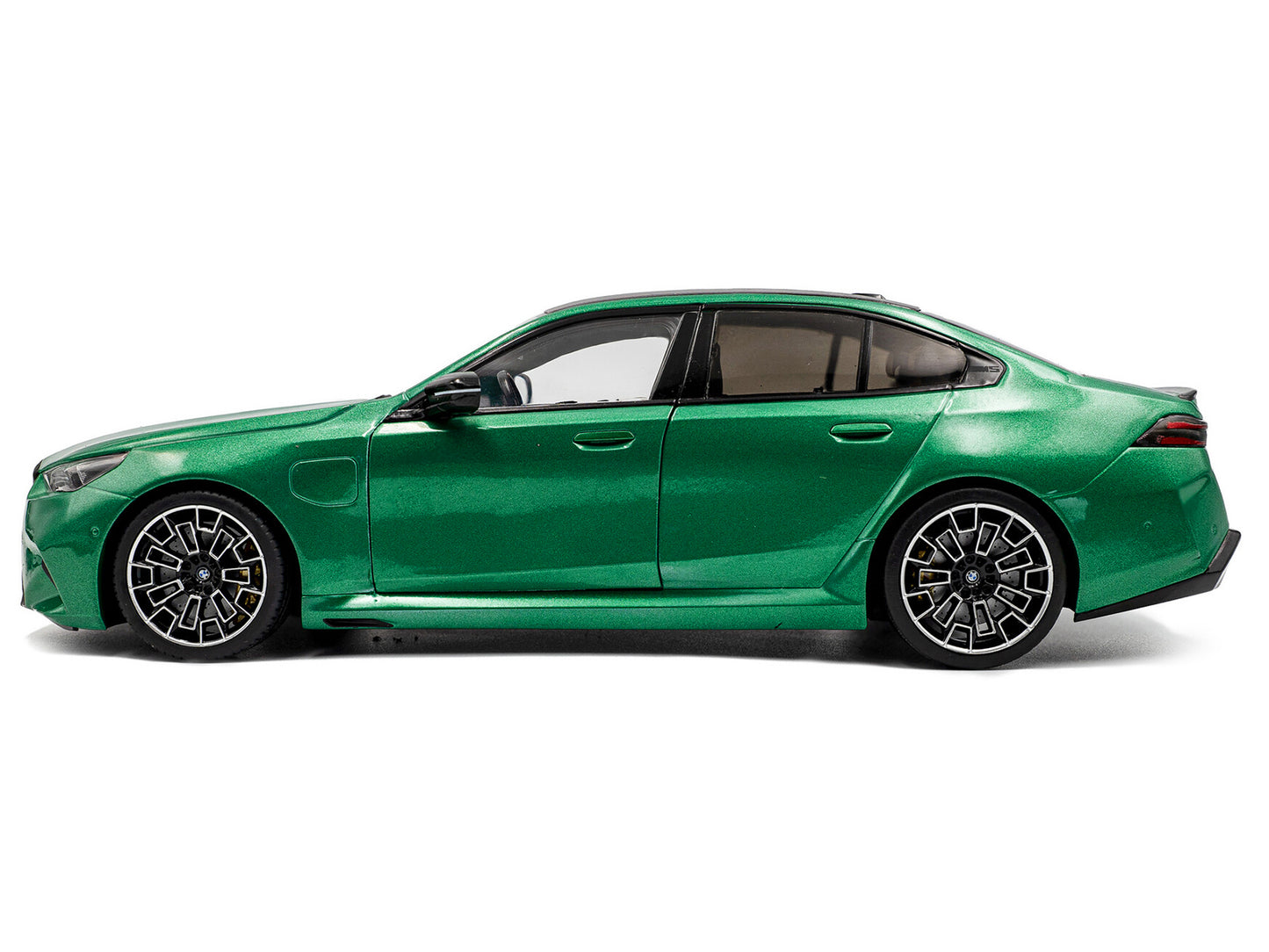 2025 BMW M5 Isle of Man Green Metallic 1/18 Diecast Model Car by Solido