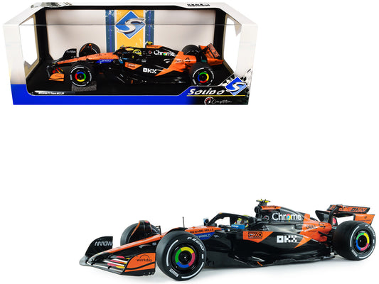 McLaren MCL39 #4 Lando Norris "OKX" Winner Formula One F1 "Australian GP" (2025) "Competition" Series 1/18 T&y Diecast Model Car by Solido