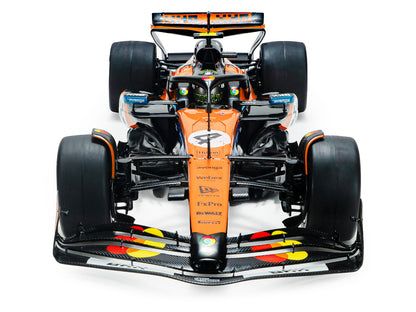 McLaren MCL39 #4 Lando Norris "OKX" Winner Formula One F1 "Monaco GP" (2025) "Competition" Series 1/18 Diecast Model Car by Solido