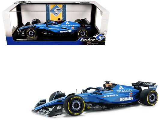 Williams FW47 #23 Alex Albon "Atlassian" Formula One F1 "Australian GP" (2025) "Competition" Series 1/18 T&y Diecast Model Car by Solido