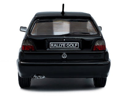 1989 Volkswagen Golf Rallye G60 Black 1/43 Diecast Model Car by Solido