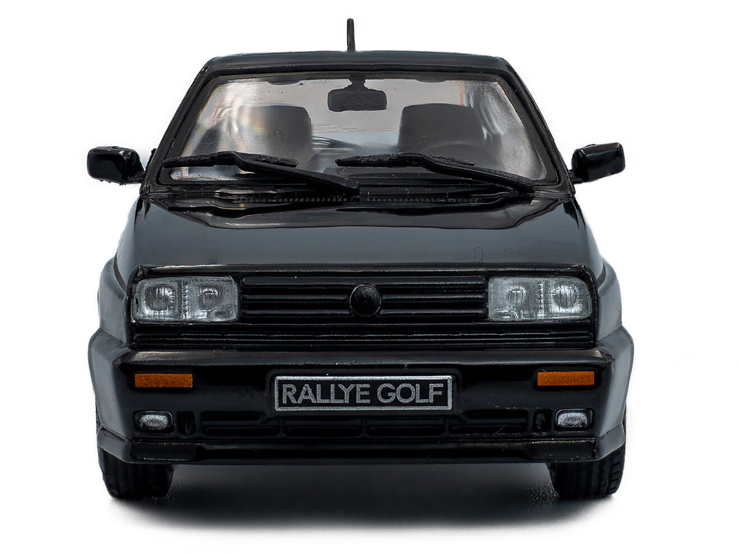 1989 Volkswagen Golf Rallye G60 Black 1/43 Diecast Model Car by Solido