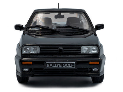 1989 Volkswagen Golf Rallye G60 Black 1/43 Diecast Model Car by Solido