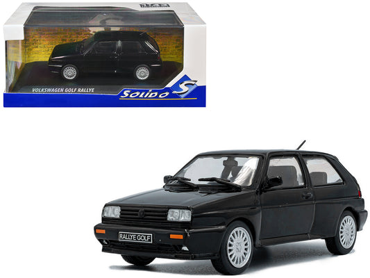 1989 Volkswagen Golf Rallye G60 Black 1/43 T&y Diecast Model Car by Solido