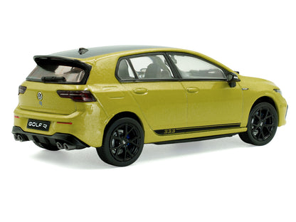2023 Volkswagen Golf R 333 Limited Edition Lime Yellow Metallic with Black Top 1/43 Diecast Model Car by Solido