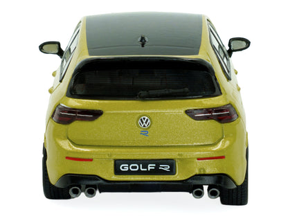 2023 Volkswagen Golf R 333 Limited Edition Lime Yellow Metallic with Black Top 1/43 Diecast Model Car by Solido