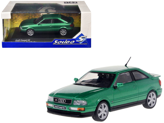 1994 Audi Coupe S2 Cricket Green Metallic 1/43 T&y Diecast Model Car by Solido