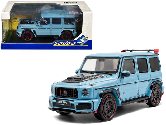 2021 Brabus Rocket 900 China Blue with Black Hood 1/43 T&y Diecast Model Car by Solido