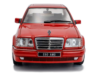 1994 Mercedes-Benz (W124) E60 AMG Signal Red 1/43 Diecast Model Car by Solido