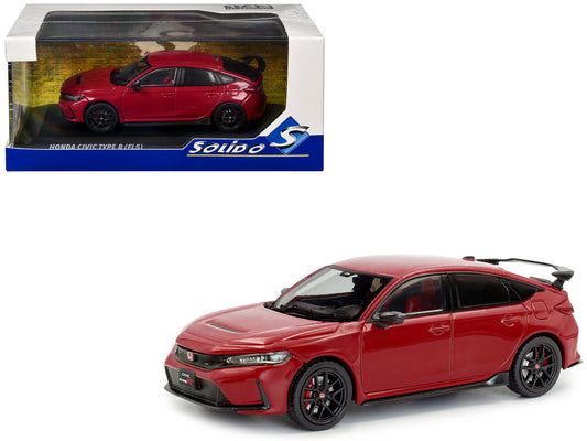 2022 Honda Civic Type R Rally Red 1/43 T&y Diecast Model Car by Solido