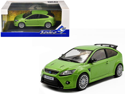 2010 Ford Focus MKII RS Ultimate Green Metallic 1/43 T&y Diecast Model Car by Solido