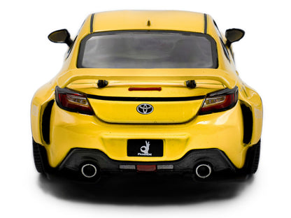 2022 Toyota Pandem GR86 Yellow 1/43 Diecast Model Car by Solido