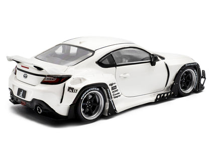 2022 Toyota Pandem GR86 White Metallic 1/43 Diecast Model Car by Solido
