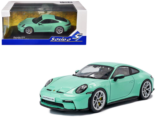 2023 Porsche 911 (992) GT3 Touring Mint Green 1/43 T&y Diecast Model Car by Solido