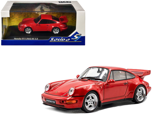 1994 Porsche 911 (964) RS 3.8 Guards Red 1/43 T&y Diecast Model Car by Solido