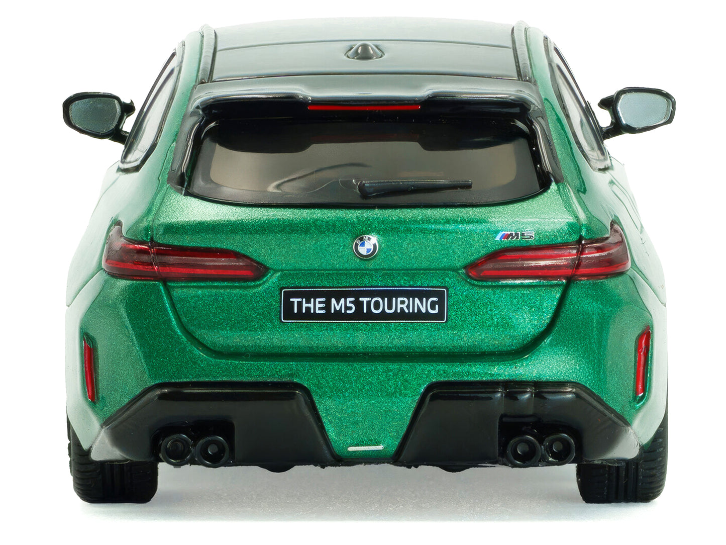 2024 BMW M5 Touring Isle Of Man Green Metallic with Black Top 1/43 Diecast Model Car by Solido