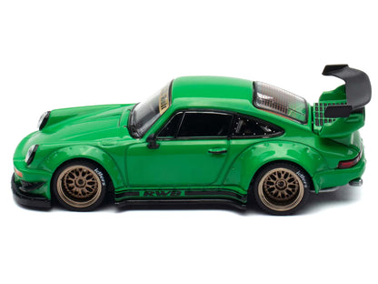 RWB 930 Green "Hobby Expo China 2026" 1/64 Diecast Model Car by Pop Race