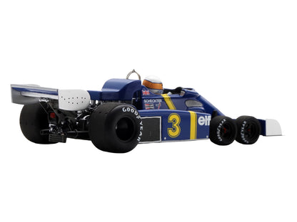 Tyrrell P34 #3 Jody Scheckter Formula One F1 "Belgian GP" (1976) with Driver 1/43 Model Car by Spark T&y