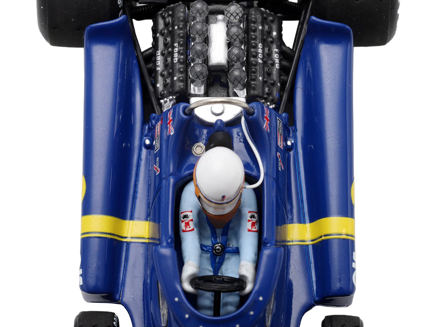 Tyrrell P34 #3 Jody Scheckter Formula One F1 "Dutch GP" (1976) with Driver 1/43 Model Car by Spark T&y