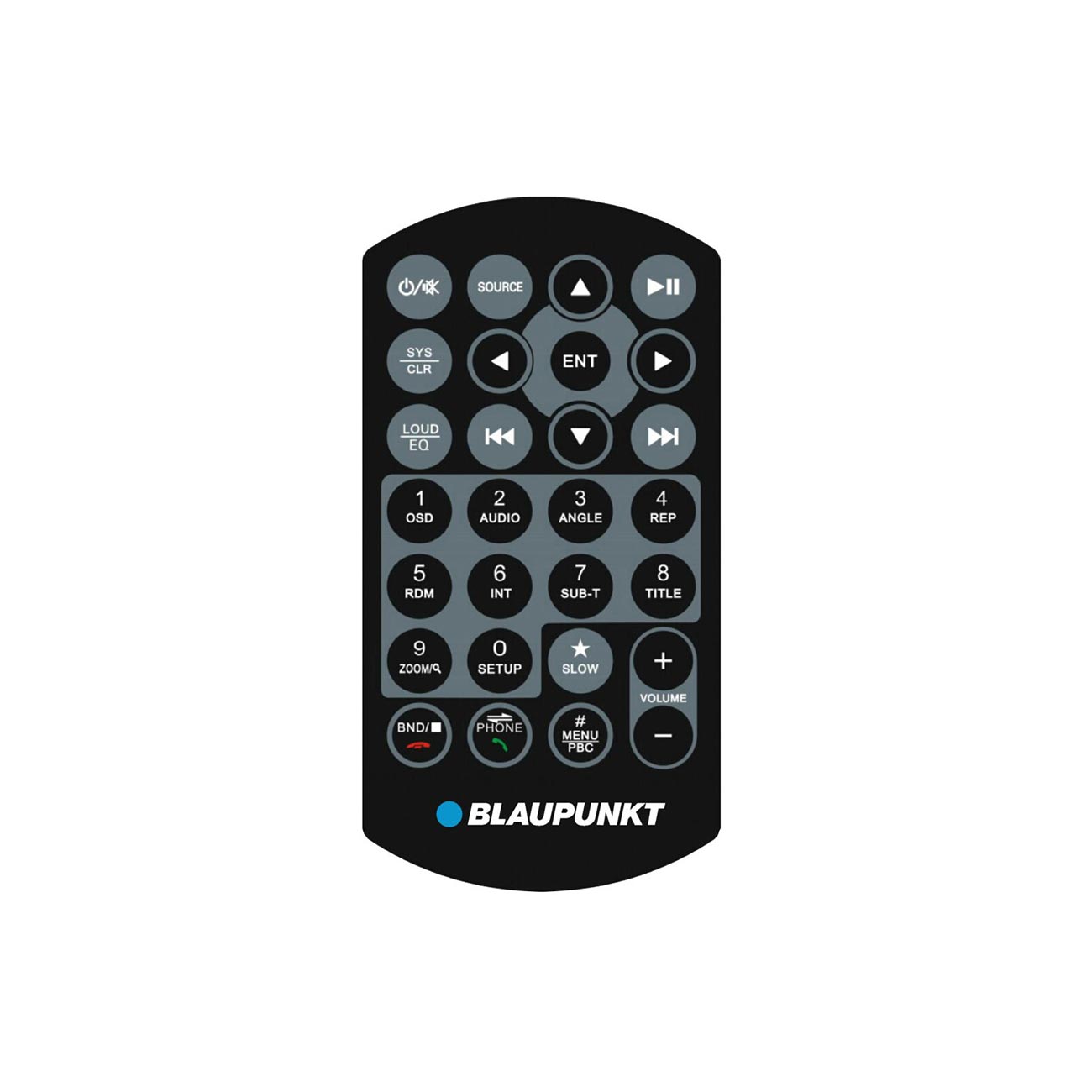Blaupunkt 7″ Double DIN MECHLESS Fixed Face Touchscreen Receiver with Bluetooth & Wired Apple Carpla