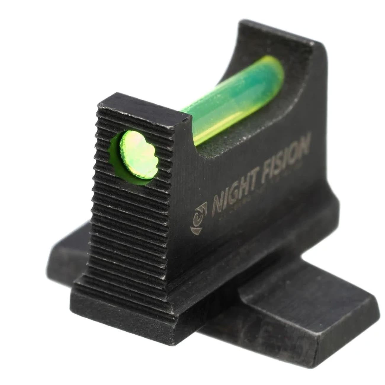 Night Fision Optic Height Fiber Optic Sight Set for Smith & Wesson M&P 2.0 Green Front/Blank Rear