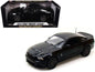 2013 Ford Shelby Mustang Cobra GT500 SVT Black with Black Stripes 1/18 Diecast Car Model by Shelby Collectibles