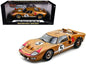 1966 Ford GT-40 MK II RHD (Right hand Drive) #5 Gold 24H of Le Mans 1/18 Diecast Model Car by Shelby Collectibles