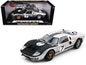 1966 Ford GT-40 MK II #7 Silver 1/18 Diecast Model Car by Shelby Collectibles