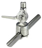 Shakespeare 4188SL Rail Mount For 1 Wtron - 1 1/4in Rails Stainless Steel Ratchet