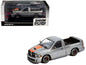 2003 Dodge Ram SRT-10 Pickup Truck Gray Metallic Orange Stripes 1/64 Diecast