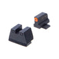Night Fision Suppressor Height Night Sight for Sig Sauer P320/P365 Orange Front/Black Rear Sights