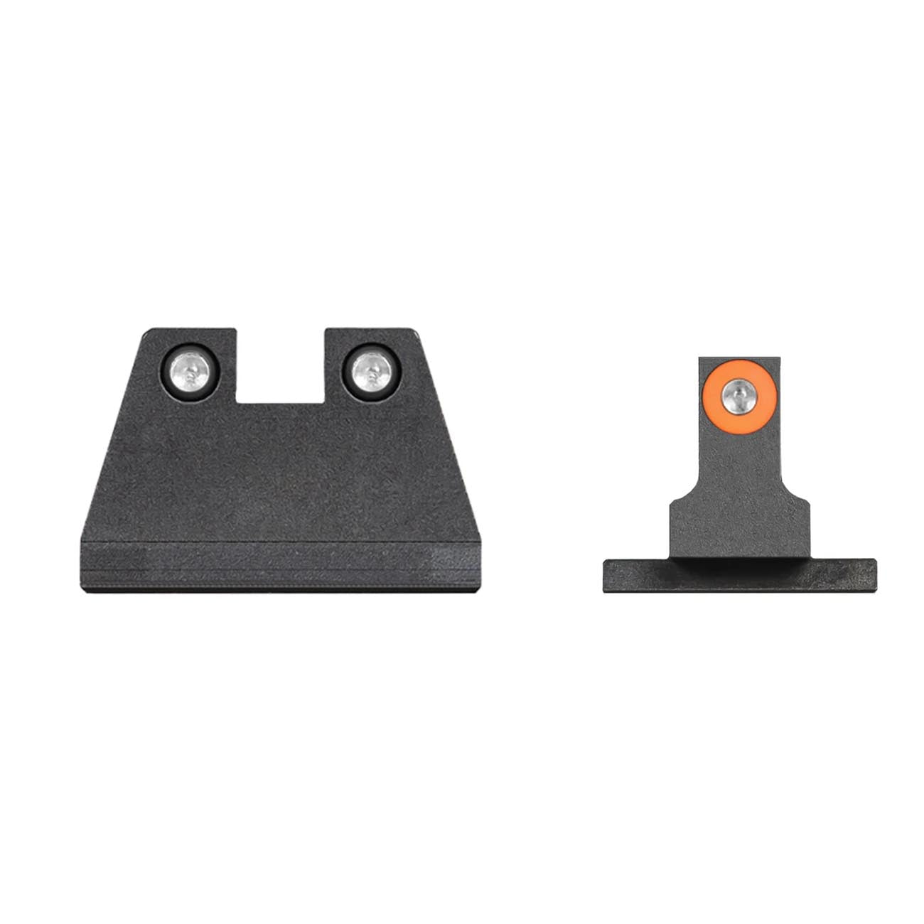 Night Fision Suppressor Height Night Sight for Sig Sauer P320/P365 Orange Front/Black Rear Sights