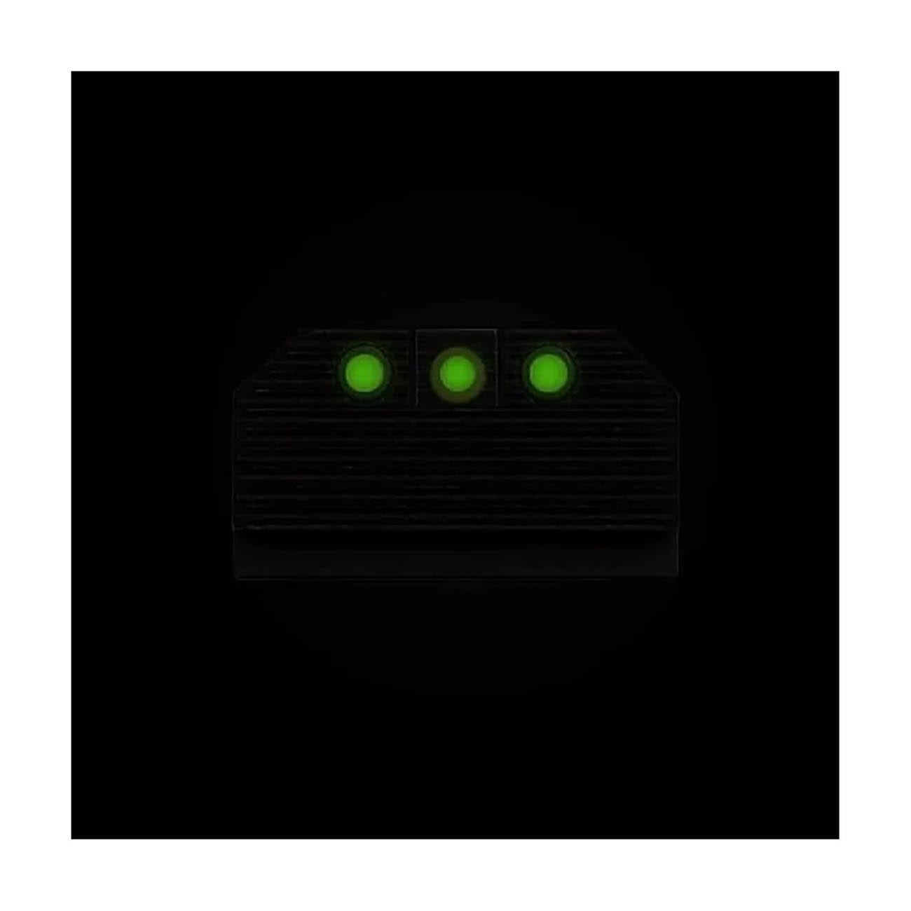 Night Fision Optic Height Sights for Sig Sauer P365/P320 Green Front/Blacked Out Rear Sights