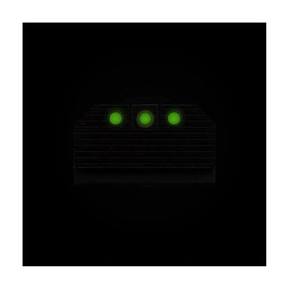 Night Fision Optic Height Sights for Sig Sauer P365/P320 Green Front/Blacked Out Rear Sights