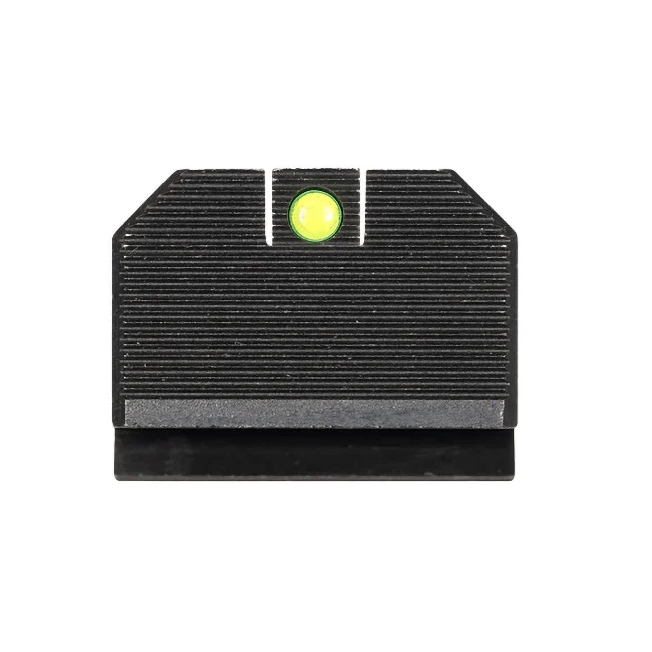 Night Fision Optic Height Fiber Optic Sight Set for Sig Sauer P320 Green Front/Blank Rear