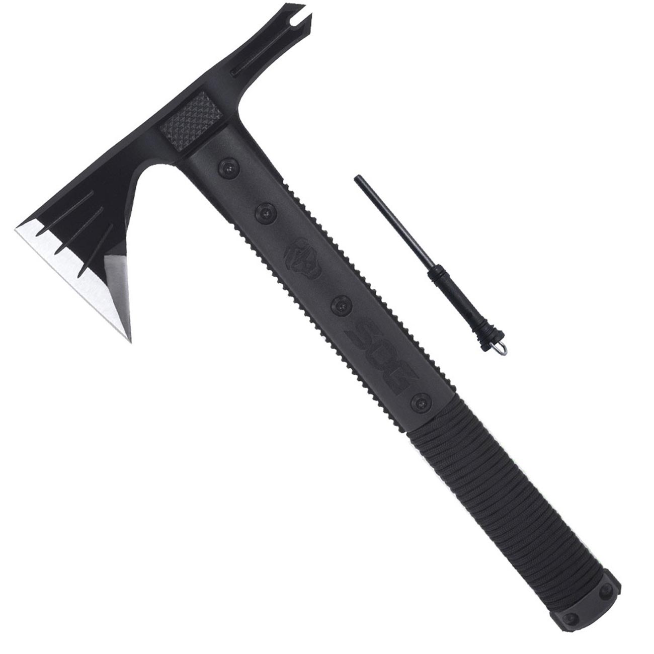 SOG Survival Hawk Tomahawk Black 12.1" Overall Nylon Sheath