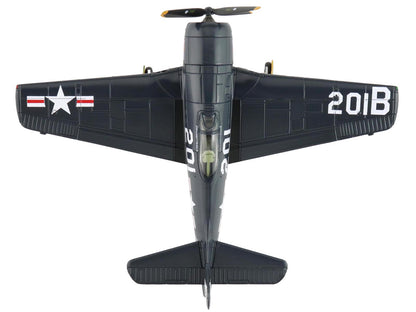 Grumman F8F-2P Bearcats Fighter Aircraft "121714 Duxford (Restored Plane)" (2014) United States Navy "SkyMax Flying Heroes" 1/72 Diecast Model by Hobby Master