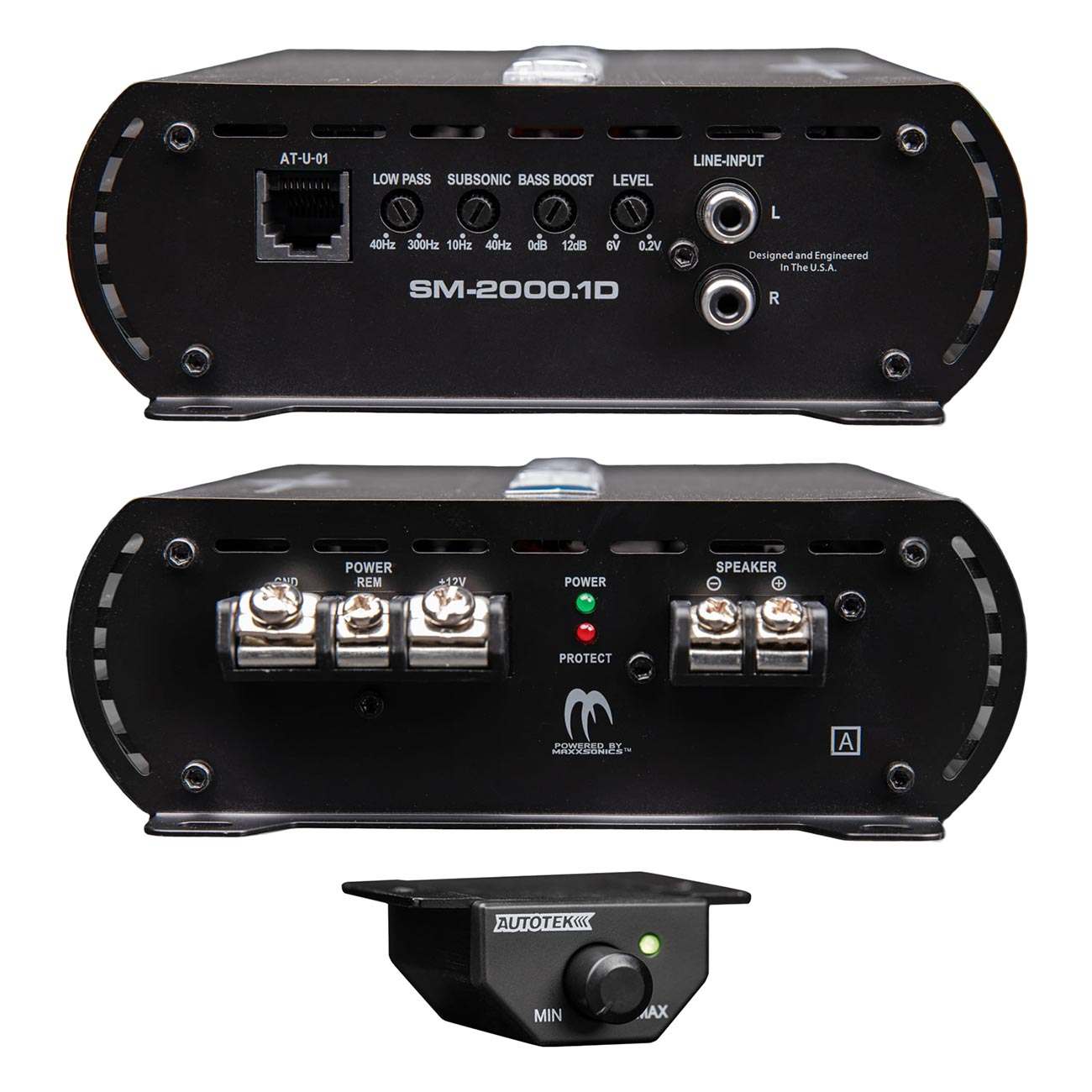 Autotek STREET MACHINE Monoblock Amplifier 2000 Watts