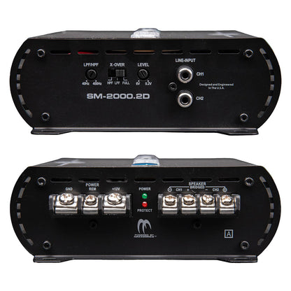 Autotek STREET MACHINE 2-Channel Amplifier 2000 Watts