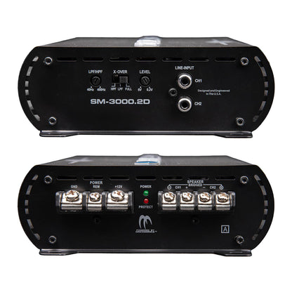 Autotek STREET MACHINE 2-Channel Amplifier 3000 Watts