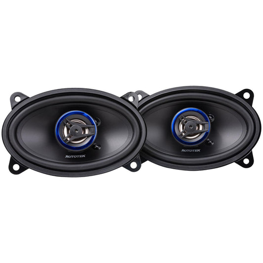 Autotek 4x6" 2-Way Speakers 250 Watts Max