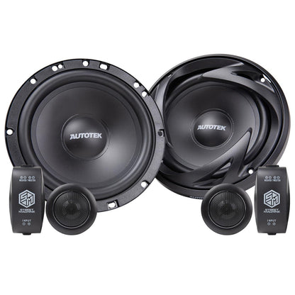 Autotek 6.5" 2-Way Component Speaker System 300 Watts Max