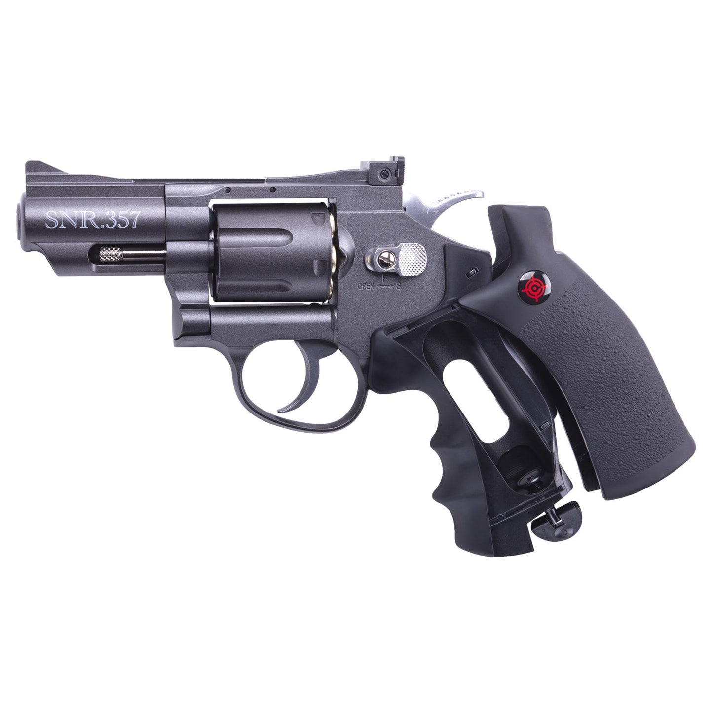 Crosman â€œSnub Nose Revolverâ€ All Metal .177cal CO2 Powered BB/Pellet Revolver