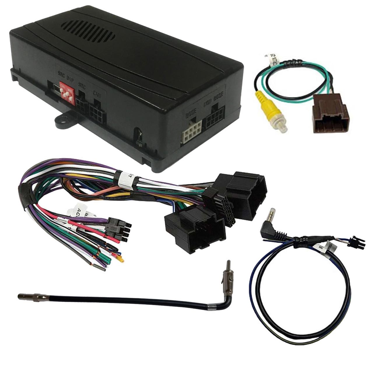 CRUX GM LAN 29-Bit vehicles 2006-17 On Star Radio Replacement with SWC Retention