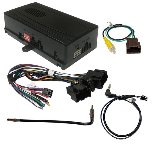 CRUX GM LAN 29-Bit vehicles 2006-17 On Star Radio Replacement with SWC Retention