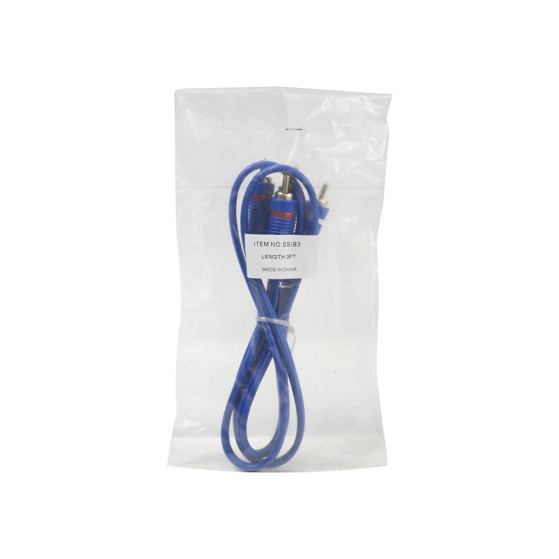 STINGER 3FT RCA BLUE  STINGER SELECT