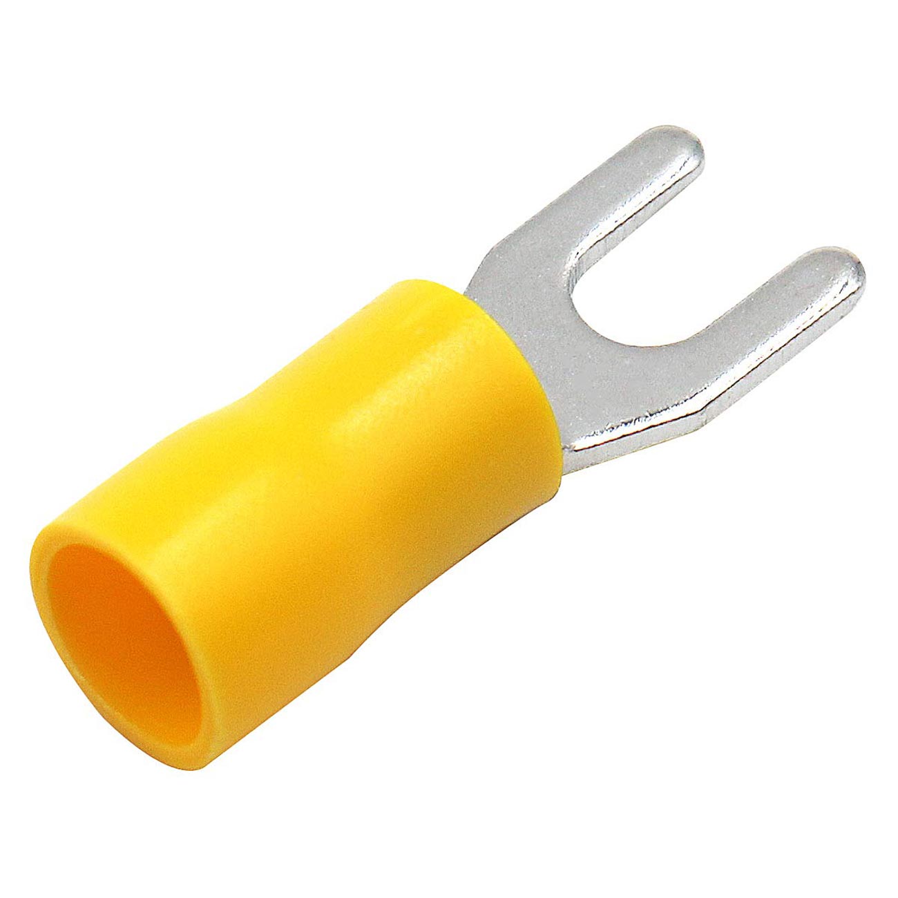 XScorpion Spade Terminals - #10 10/12ga. - Yellow (100 pack)